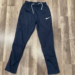 Nike Dry Fit Dark Blue Joggers Size Small